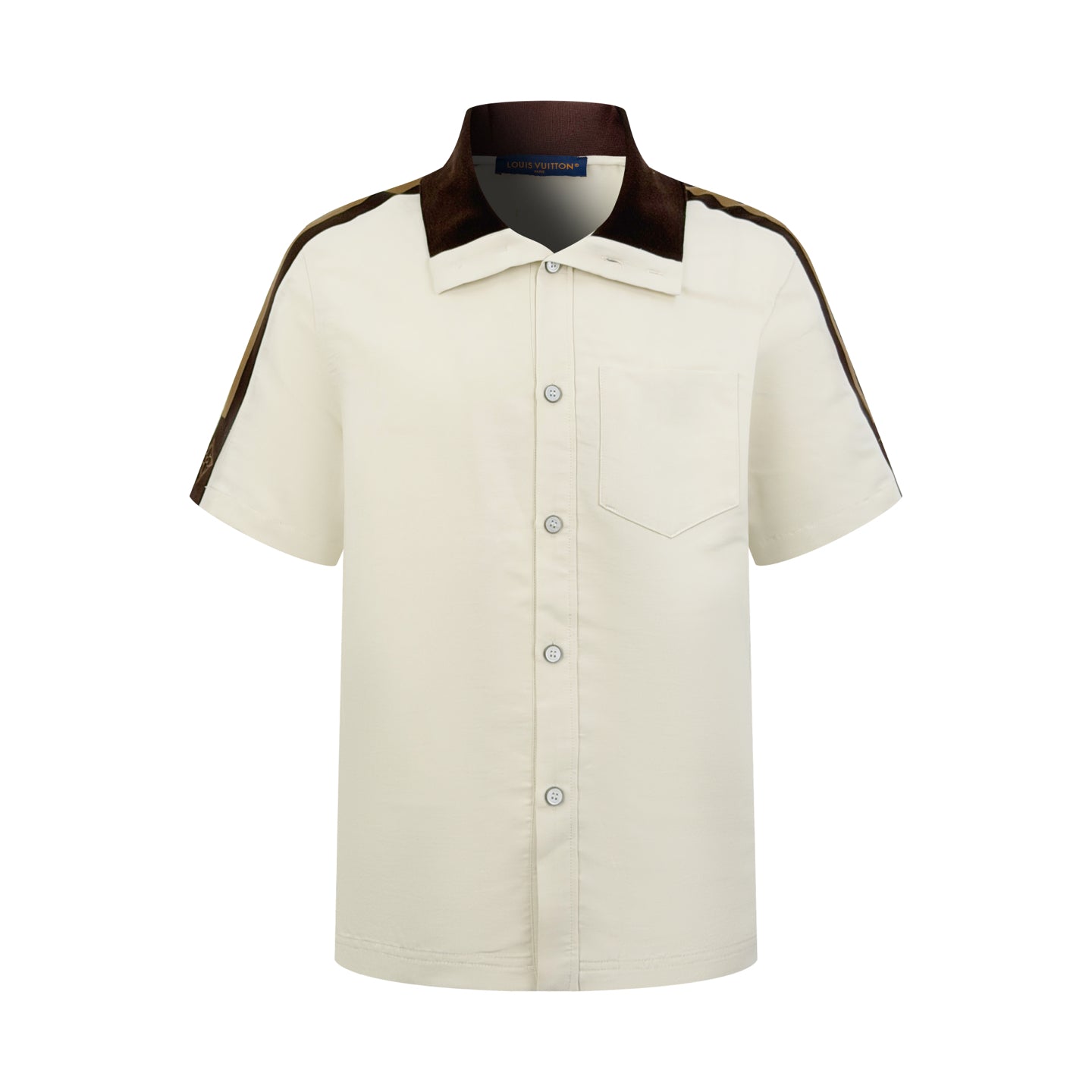 2026 New Model LY Logo Ribbon Short-Sleeved Shirt (AA607-B00)