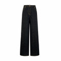 2026 Women's LY Label Printed Denim Pants (EE403)