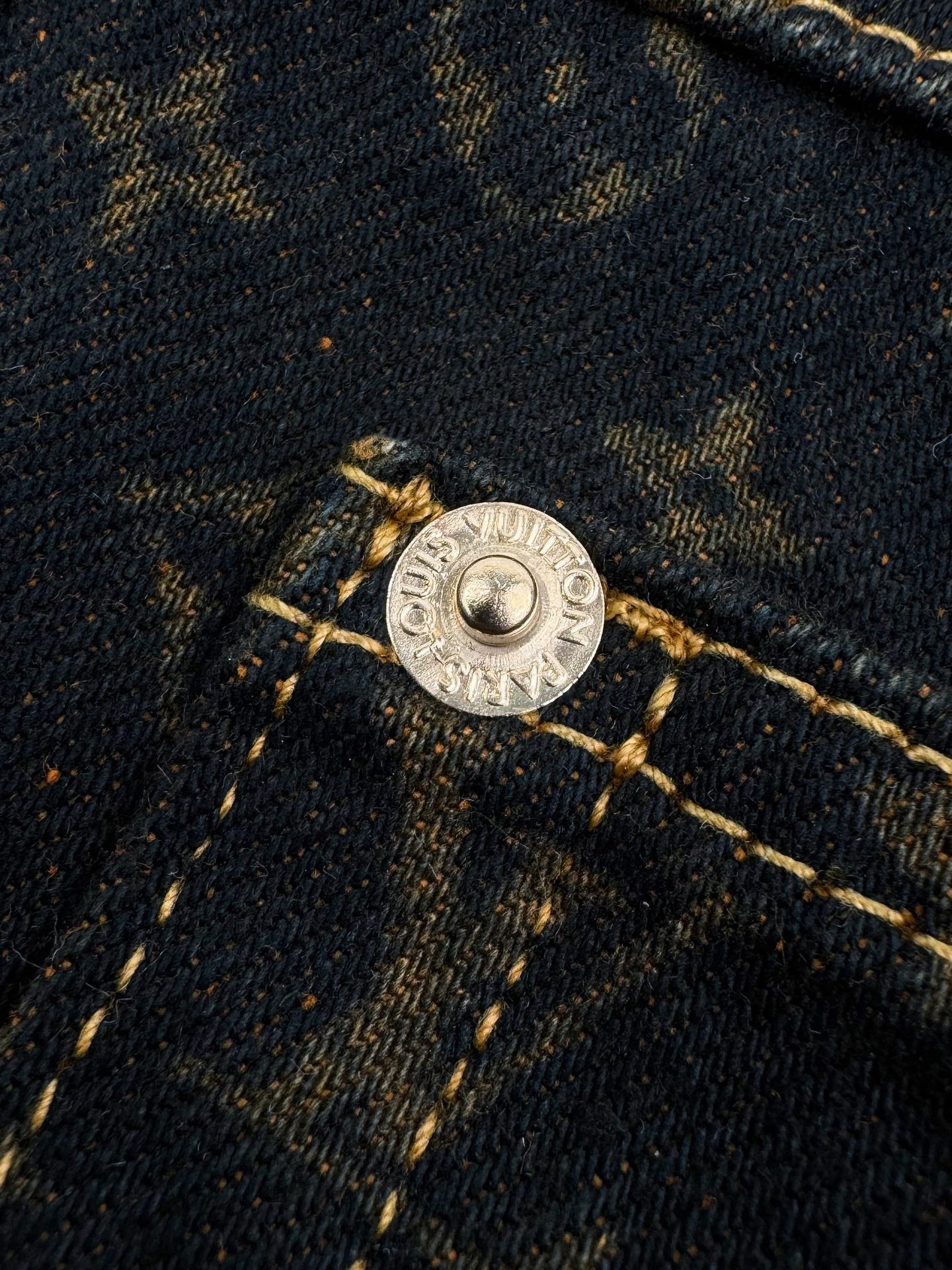 2026 Women's LY Label Printed Denim Pants (EE403)