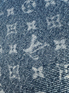 2026 Women's LY Labeled Full-Print Denim Shorts (EE415)