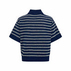 2026 Women's Mon Logo Polo Neck Knit Sweater (DD142)