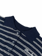 2026 Women's Mon Logo Polo Neck Knit Sweater (DD142)