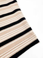 2026 Women's FF Leather Striped Short Sleeve (EE423)
