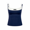 2026 Women's MM Logo Color-Contrasting Bra (FF777)