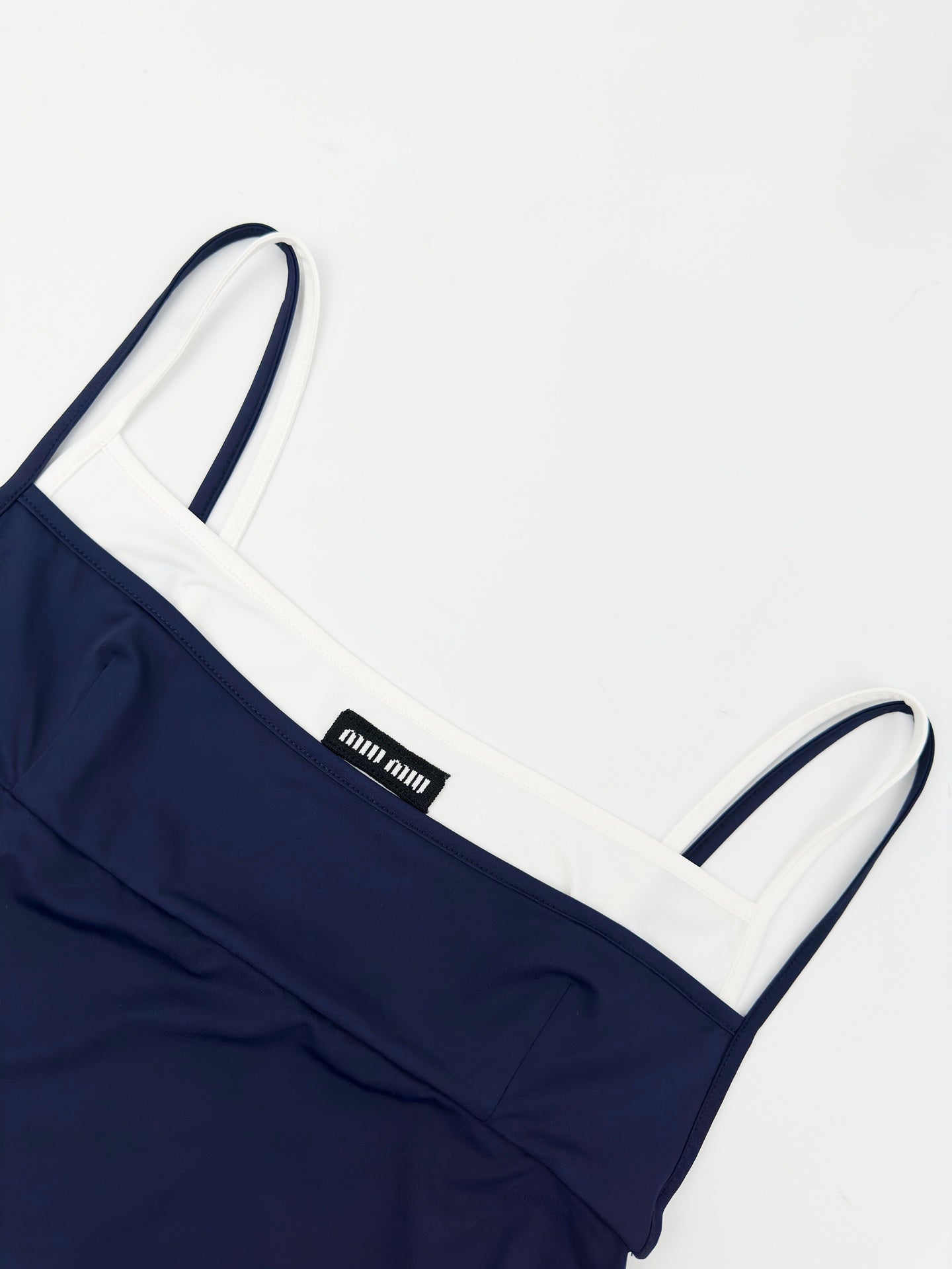 2026 Women's MM Logo Color-Contrasting Bra (FF777)