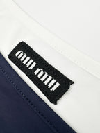 2026 Women's MM Logo Color-Contrasting Bra (FF777)