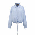 2026 Women's Way Embroidered Striped Laced Shirt (FF776)