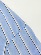 2026 Women's Way Embroidered Striped Laced Shirt (FF776)
