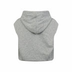 2026 Women's FF Leather Sleeveless Hooded Sweatshirt (EE431)