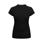 2026 Women's MM Logo Short-Sleeved Sweater (FF788)