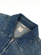 2026 New Style CD Embroidered Zipper Denim Jacket (BB865-B80)