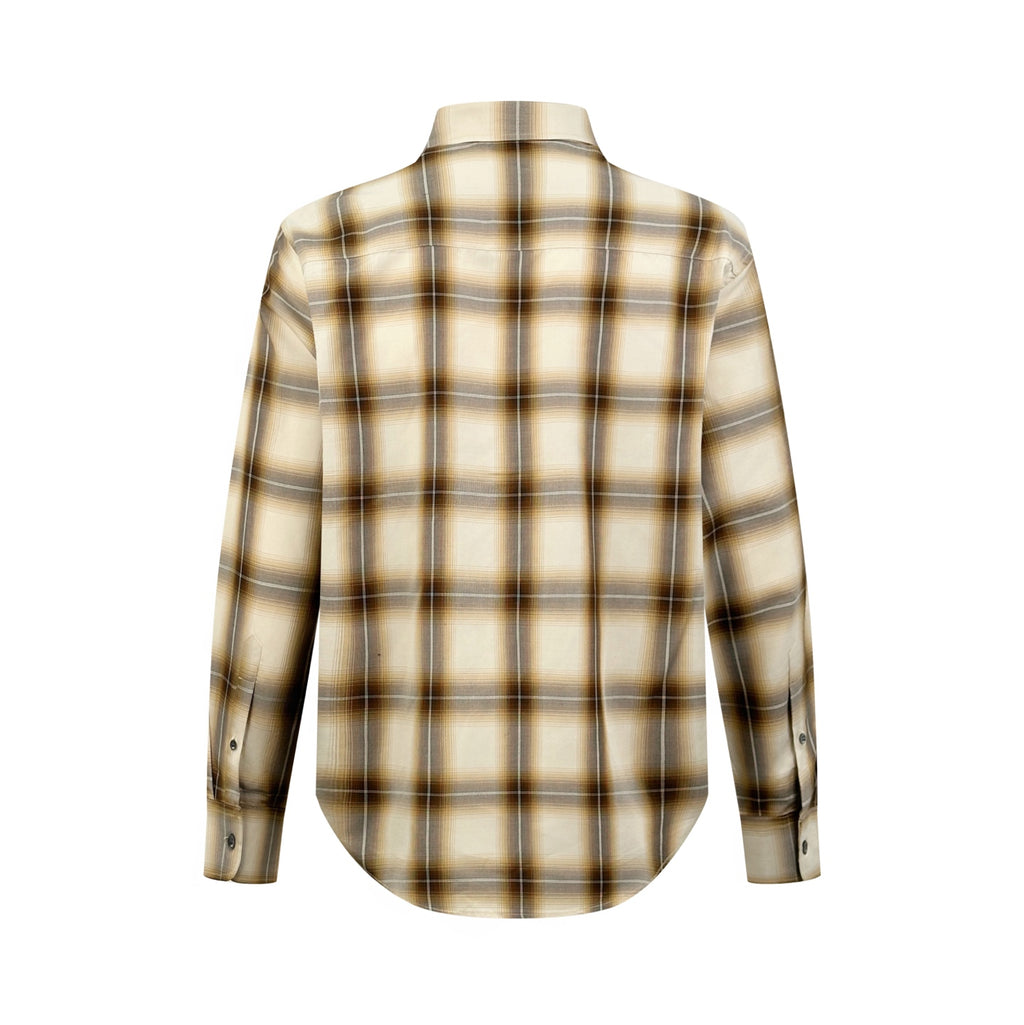 2026 New Model Heart A Embroidered Checkered Shirt (BB834-B45)
