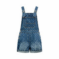 2026 Women's LY Full-Print Denim Overalls (EE441)