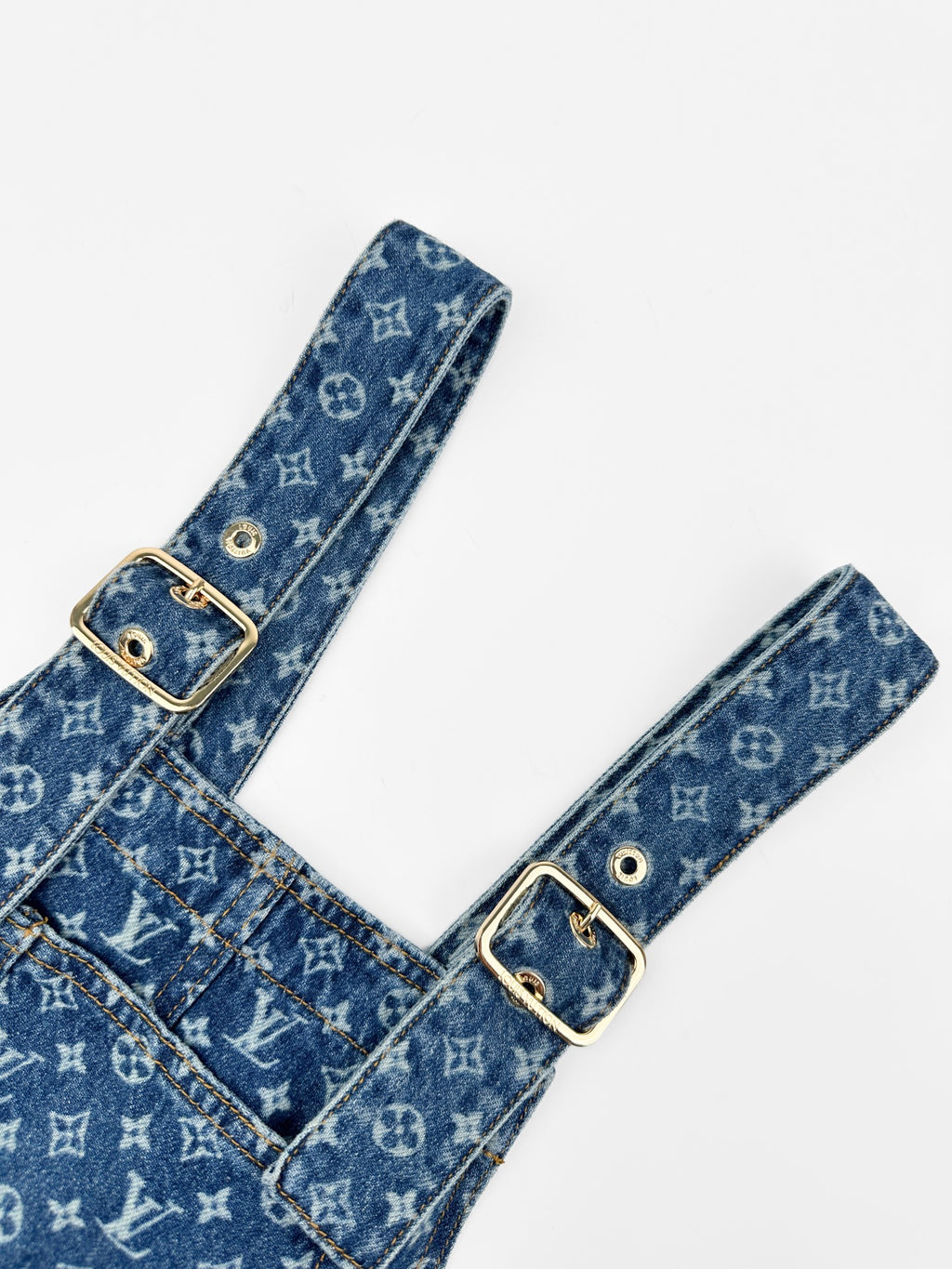 2026 Women's LY Full-Print Denim Overalls (EE441)