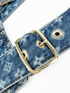 2026 Women's LY Full-Print Denim Overalls (EE441)