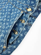 2026 Women's LY Full-Print Denim Overalls (EE441)