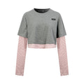 2026 Women's MM Logo Multi-color Long-Sleeved Shirt (FF803)