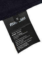 2026 Women's MM Logo Fake Two-Piece Polo Collar Long Sleeve (FF799)