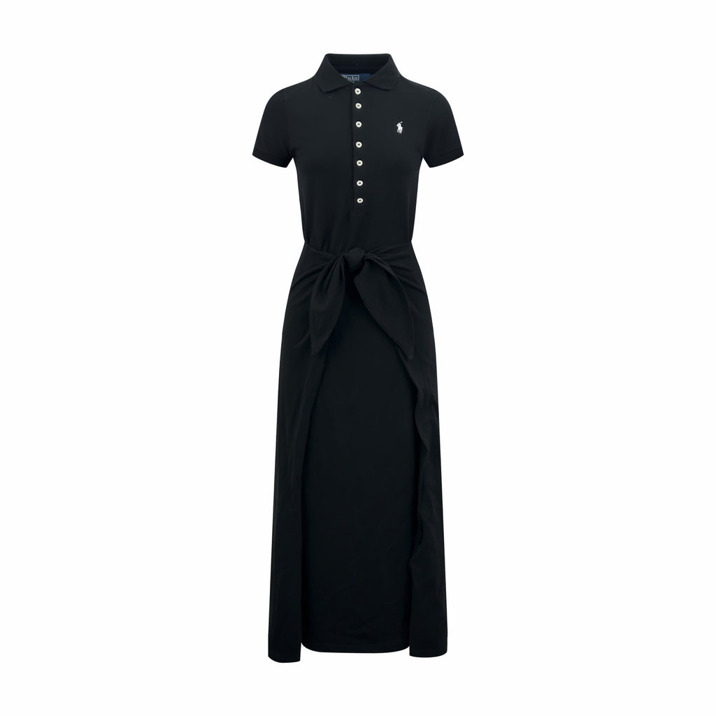 2026 Women's RL Embroidered Polo Neck Dress (FF785)