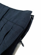 2026 Women's MM Logo Embroidered Pleated Skirt (FF775)