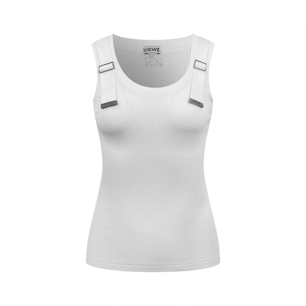 2026 Women's Way Metal Shoulder Strap Tank Top (FF783)