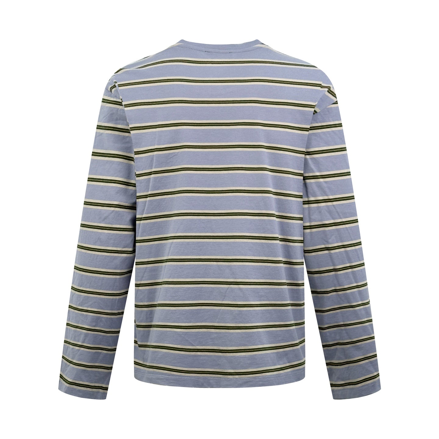 2026 New Model Triangle Brand Embroidered Striped Long-Sleeve Shirt (CC7006-A70)