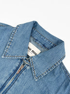 2026 New MM Embroidered Logo Denim Jacket (BB894-B65)