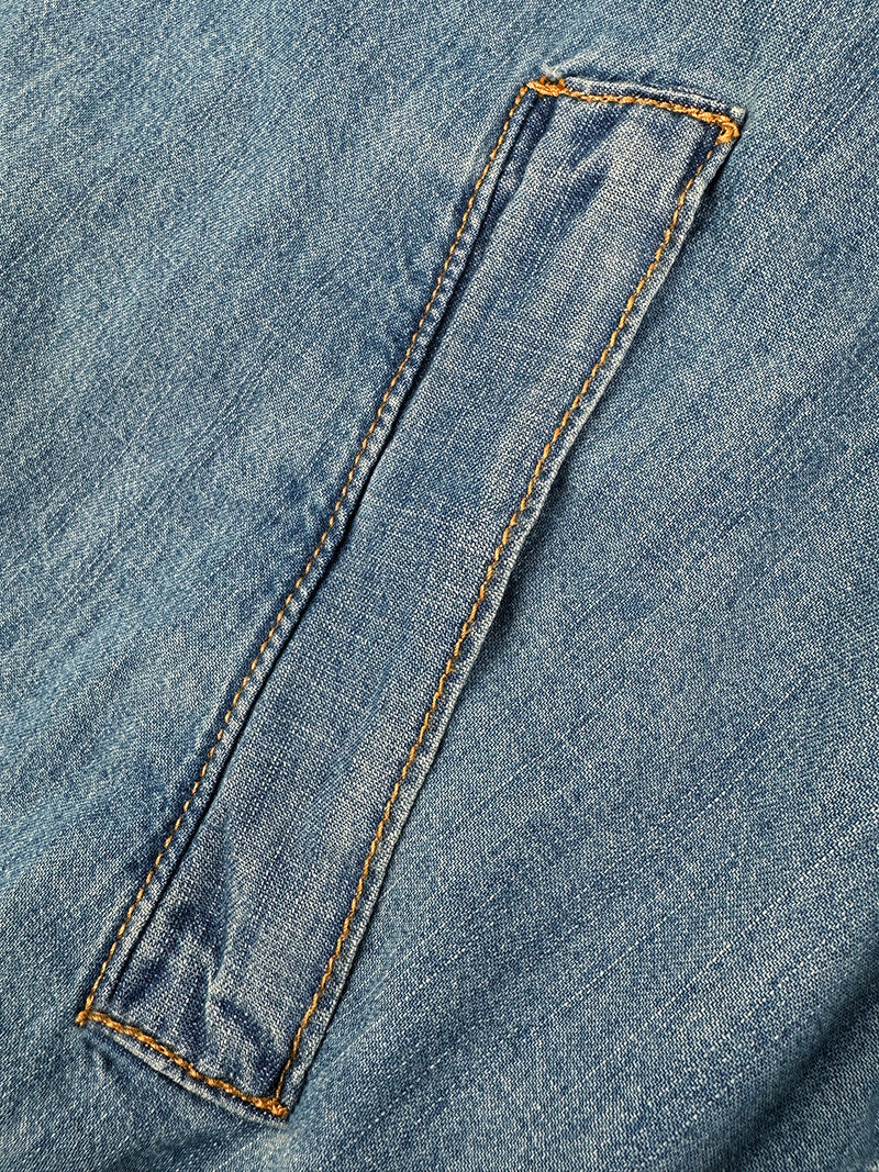 2026 New MM Embroidered Logo Denim Jacket (BB894-B65)