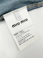 2026 New MM Embroidered Logo Denim Jacket (BB894-B65)