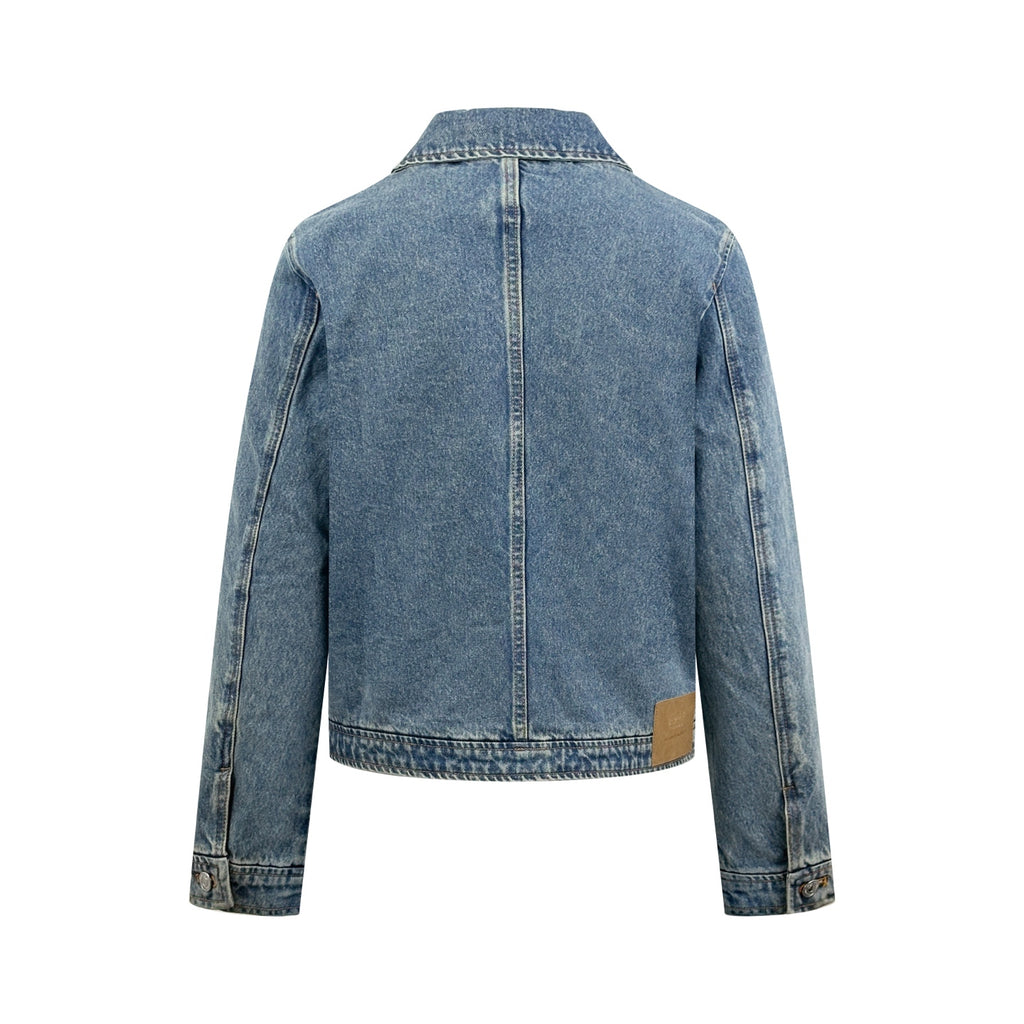 2026 New Model Heart A Embroidered Denim Jacket (BB877-B70)