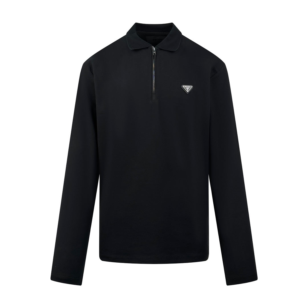 2026 New Model Triangle Brand Polo Long Sleeve Shirt (24066-A70)