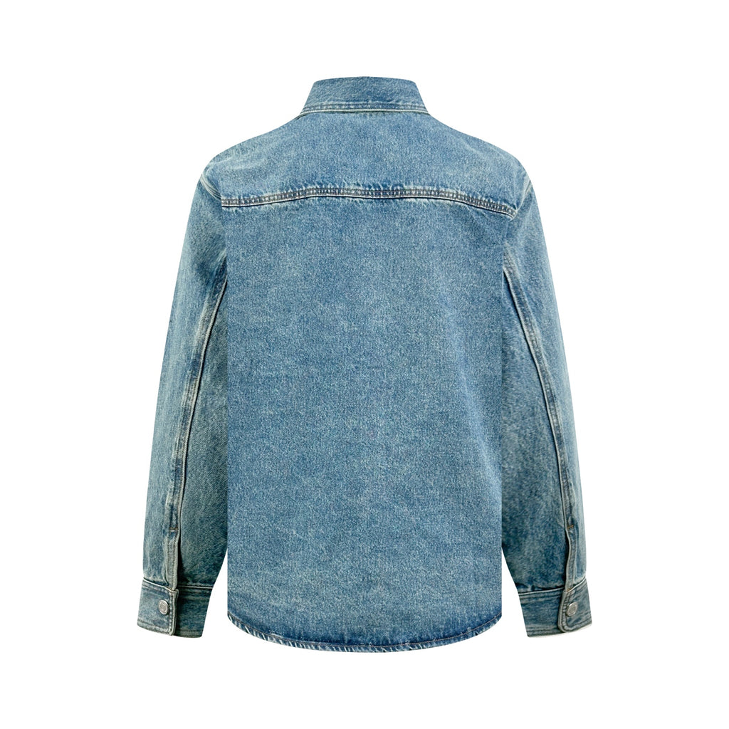 2026 New Model Heart A Knitted Love Denim Jacket (BB864-B70)