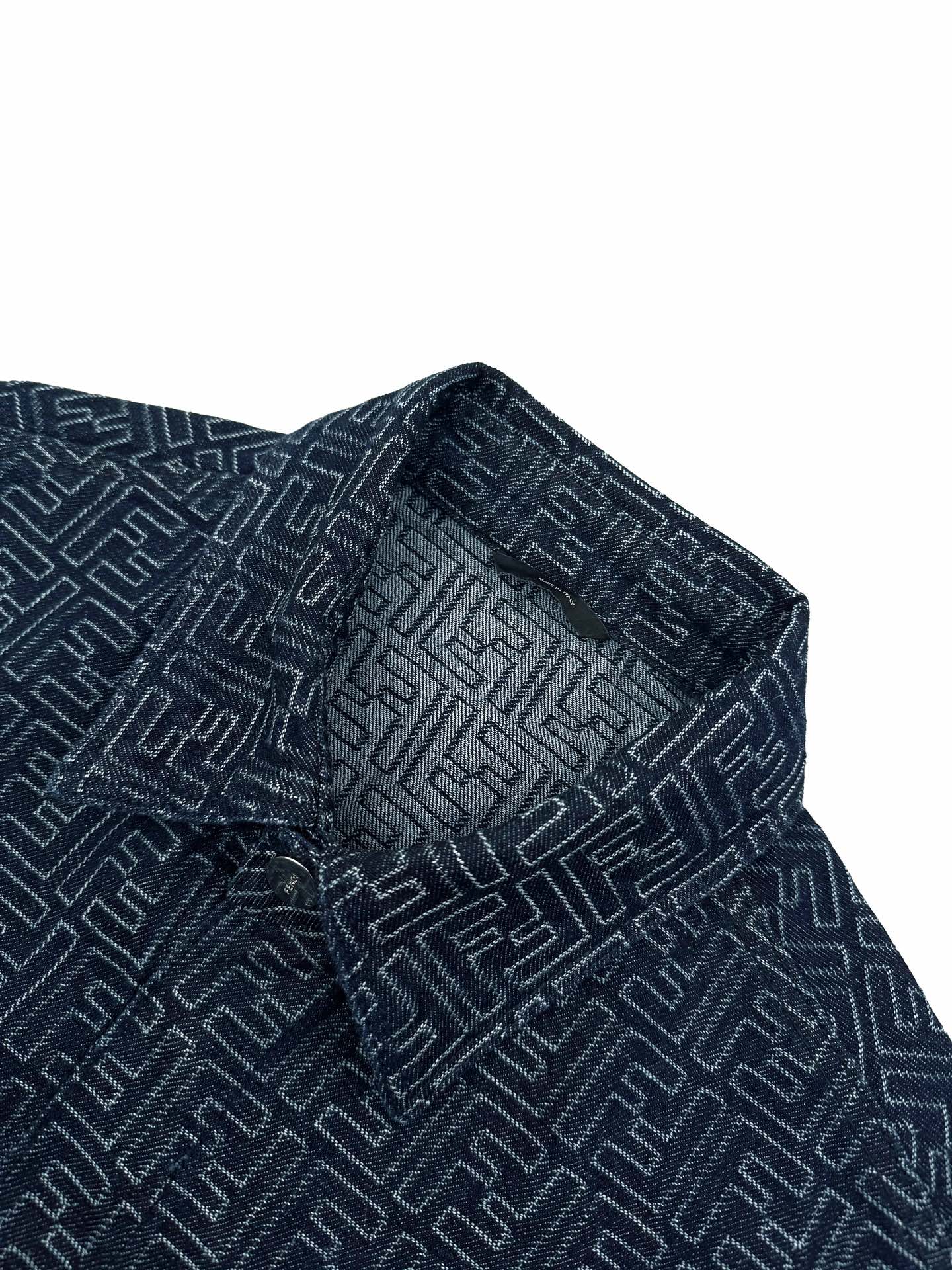 2026 New FF Plaid Denim Jacket (25322-B70)
