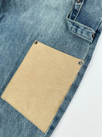 2026 New Style Way Embossed Leather Jeans (BB907-B90)