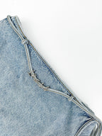 2026 Women's Way Letter Metal Denim Short Skirt (FF792)