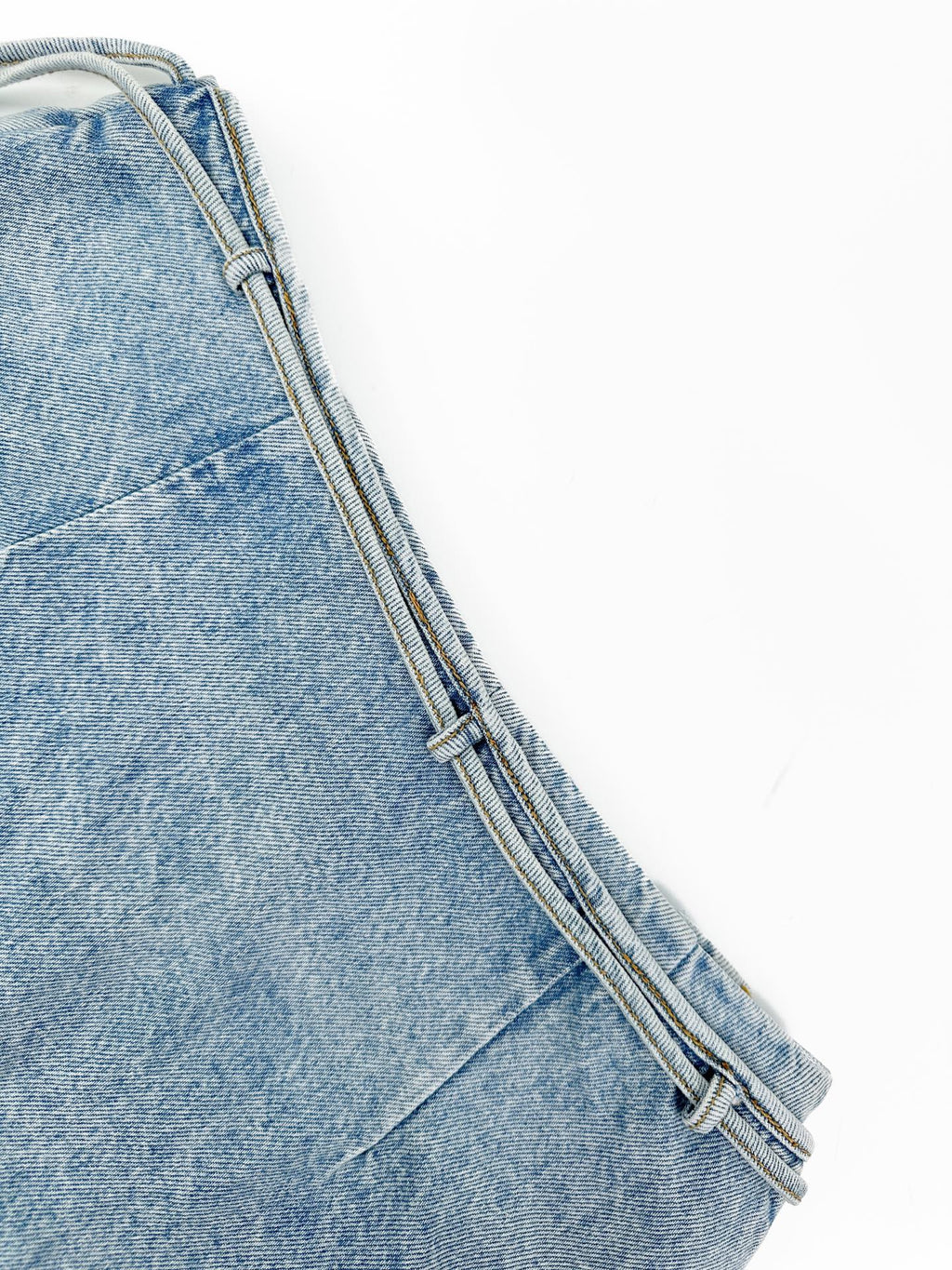 2026 Women's Way Letter Metal Denim Short Skirt (FF792)