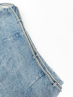 2026 Women's Way Letter Metal Denim Short Skirt (FF792)