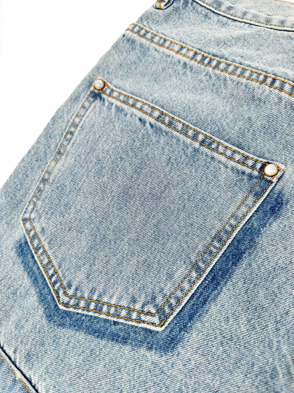 2026 new model LY logo patchwork jeans (BB885-C15)