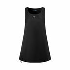 2026 Women's Triangle Brand Triangle Pattern Strapless Dress (FF787)