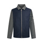 2026 New Model Mon Wool Plaid Zipper Jacket (AA667-B95)