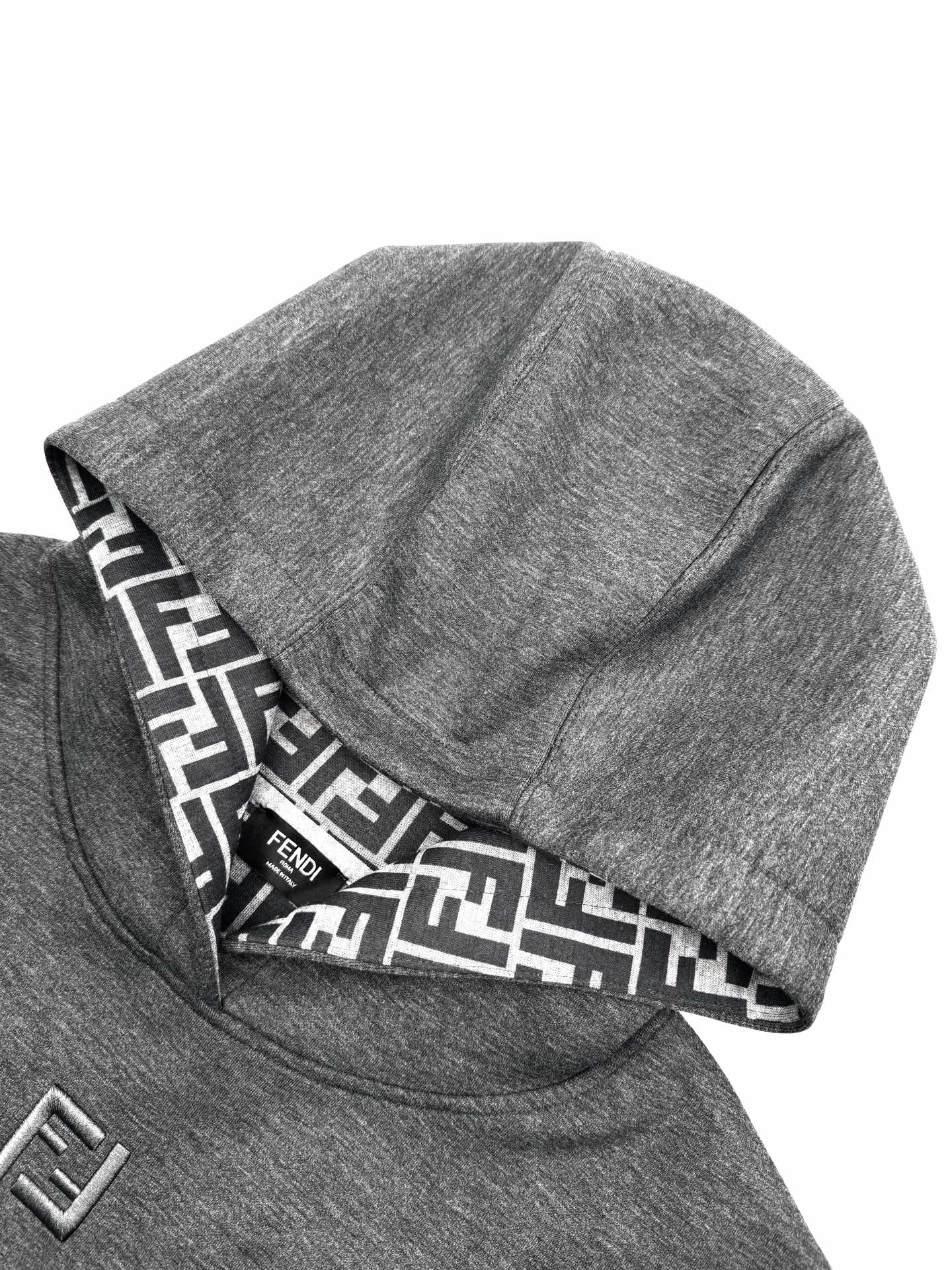 2026 New FF Embroidered Hooded Sweatshirt (25198-B15)