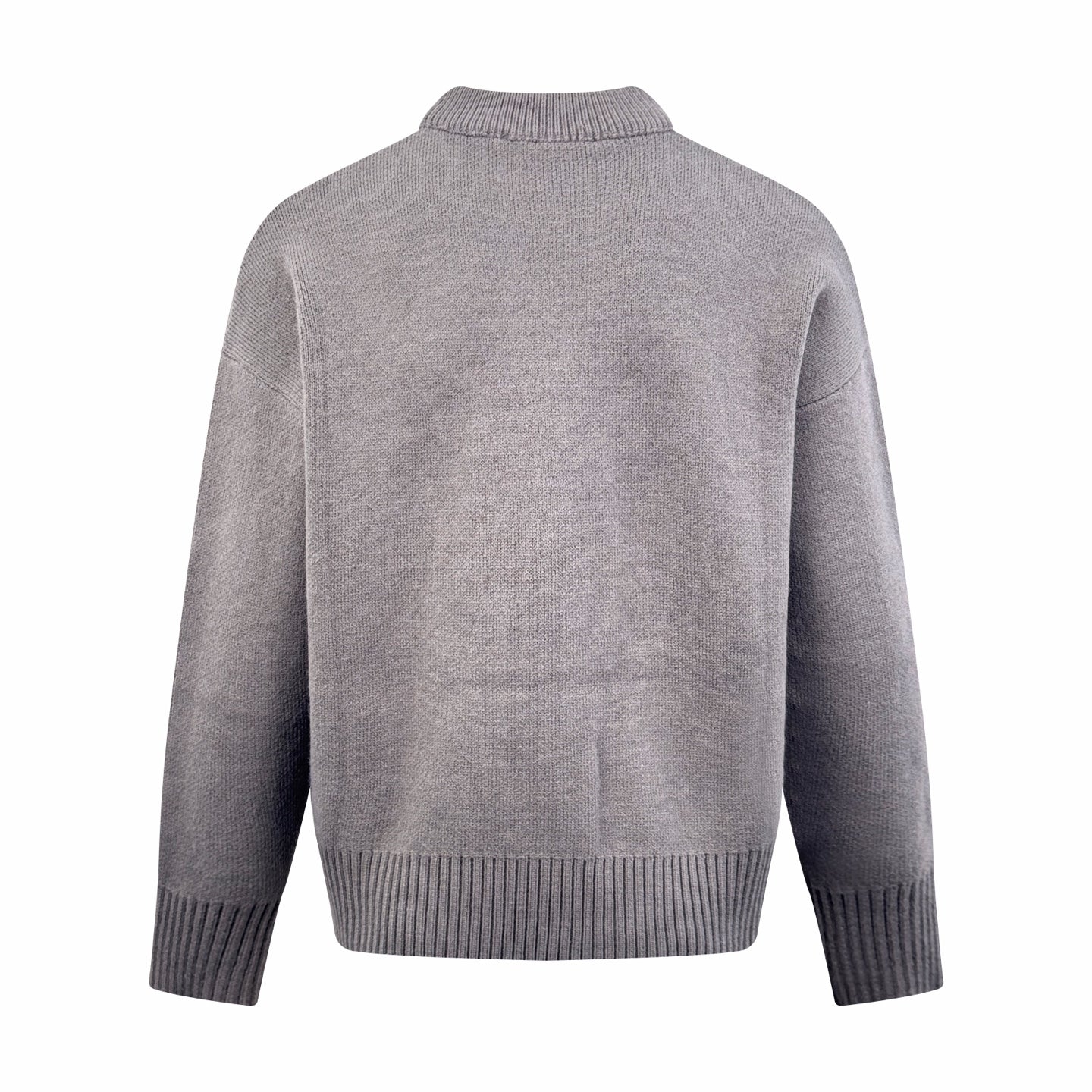 2026 New Model Heart A Heart Patterned Round-neck Sweater (25374-B15)