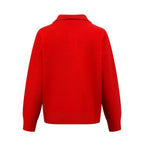 2026 New Model Heart A Heart Patterned Knitted Polo Shirt (AA648-B25)