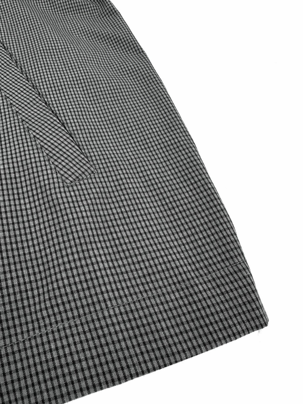 2026 Women's MM Logo Check Pattern Zip-Up Coat (FF797)