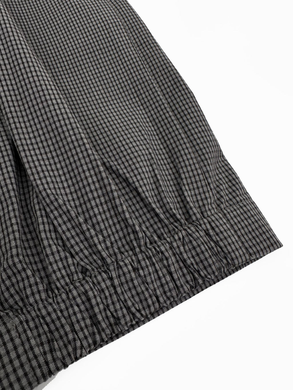 2026 Women's MM Logo Check Pattern Zip-Up Coat (FF797)