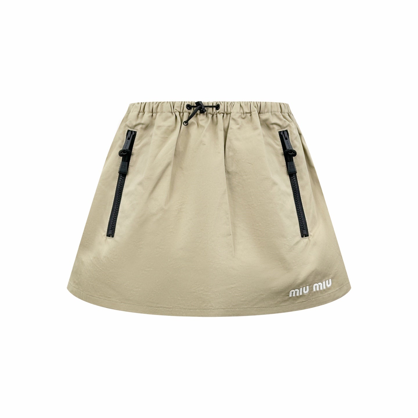 2026 Women's MM Logo Drawstring Mini Skirt (FF807)