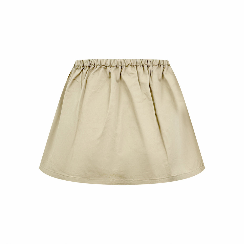 2026 Women's MM Logo Drawstring Mini Skirt (FF807)