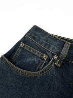 2026 Women's Way Leather Asymmetric Jeans (DD178)