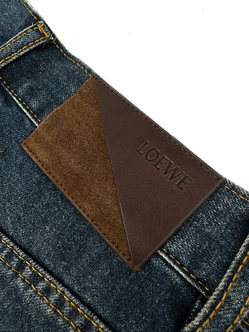 2026 Women's Way Leather Asymmetric Jeans (DD178)