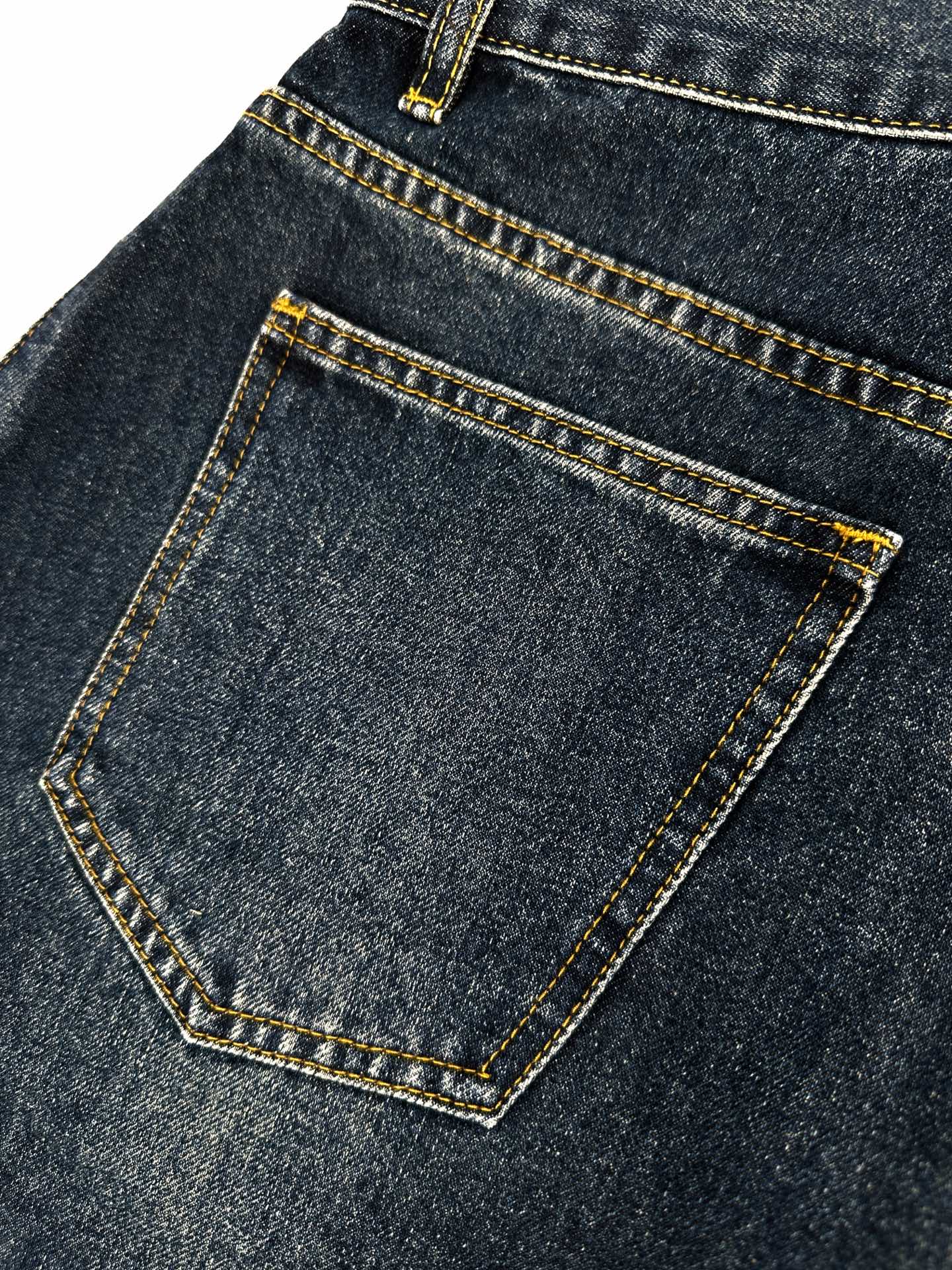 2026 Women's Way Leather Asymmetric Jeans (DD178)